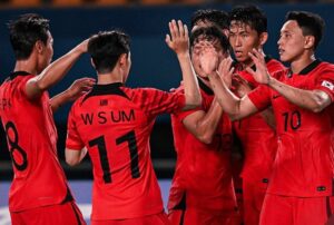 U23 Thái Lan thảm bại, đối diện nguy cơ bị loại khỏi Asiad 2022 ngay sau vòng bảng - Ảnh 1.